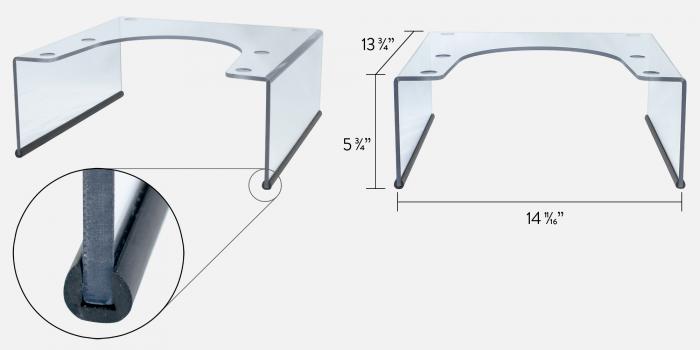 Fits Most Food Trays and Pans for Food Preparation